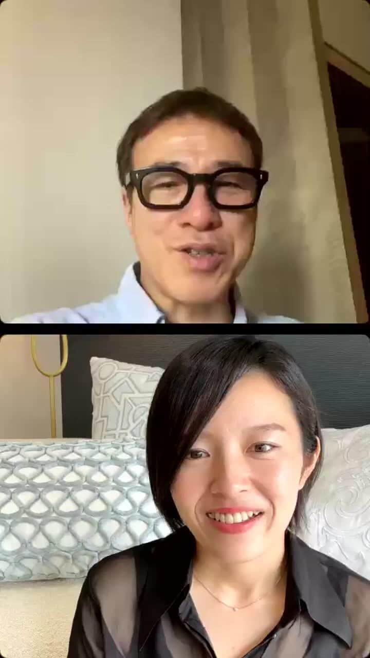山崎拓巳のインスタグラム：「ホナミさんと 語ったよー 7000人を こえる皆様が！」