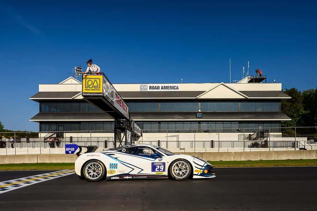 Ferrari USAさんのインスタグラム写真 - (Ferrari USAInstagram)「And that’s a wrap on the final North American stop of #FerrariChallenge 2023, the historic Road America circuit. Winners were crowned, champagne was sprayed, and the drivers reveled in the season’s achievements. Still to come, Finali Mondiali, the last opportunity for championship aspirations at the famed Italian circuit.   #FerrariRaces #Motorsports」9月12日 11時09分 - ferrariusa