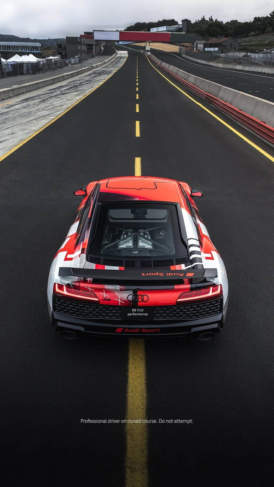 Audiのインスタグラム：「Make your mark on the R8 legacy and help decide how we film the R8 for one more adventure. Go to our Stories to cast your vote from 9/12-9/15.  #Audi #AudiR8 #AudiR8LastLap.」