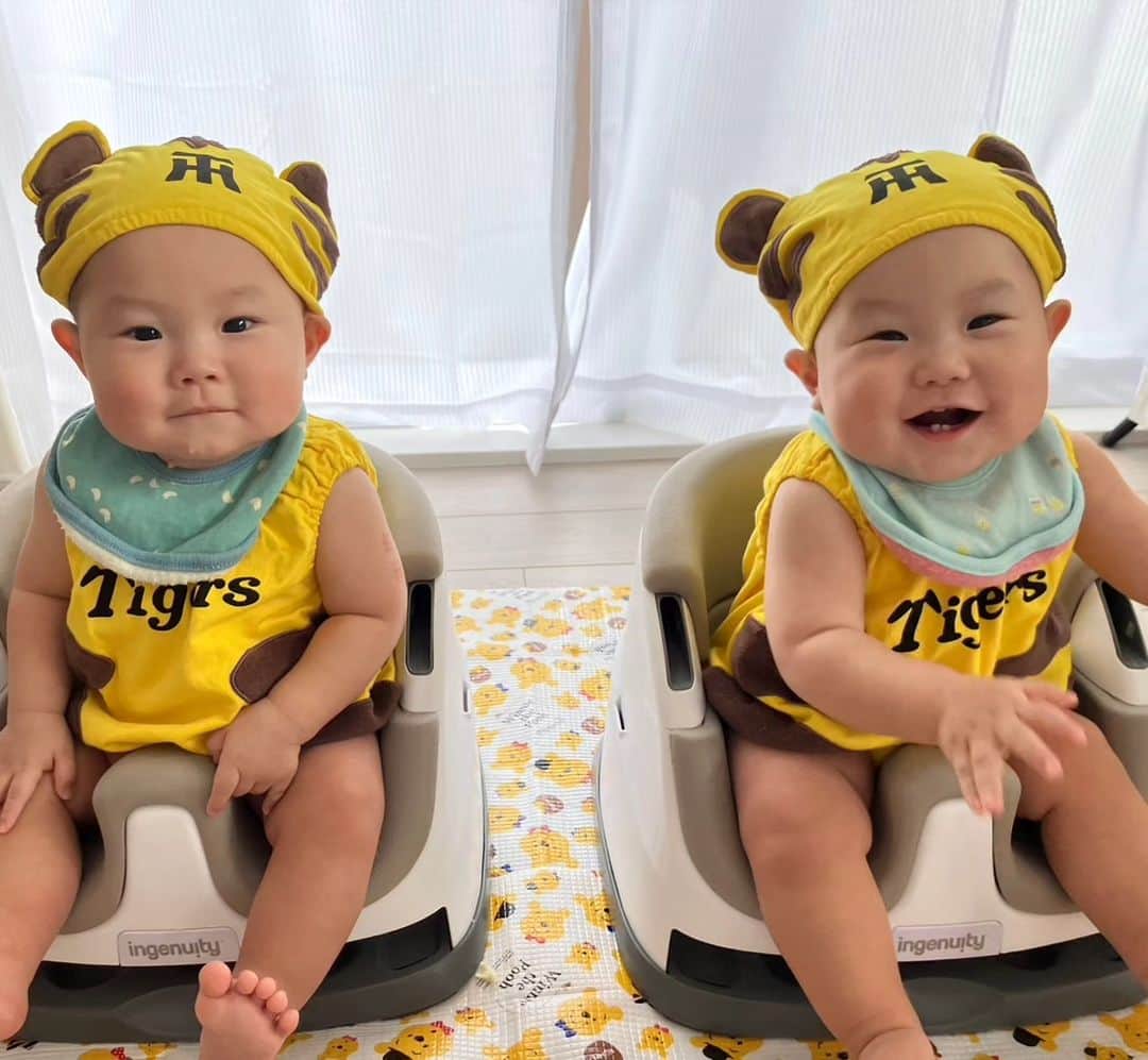 諸見里大介のインスタグラム：「マジックしゃん🐯🐯🐯  #阪神タイガース #マジック3 #ARE」