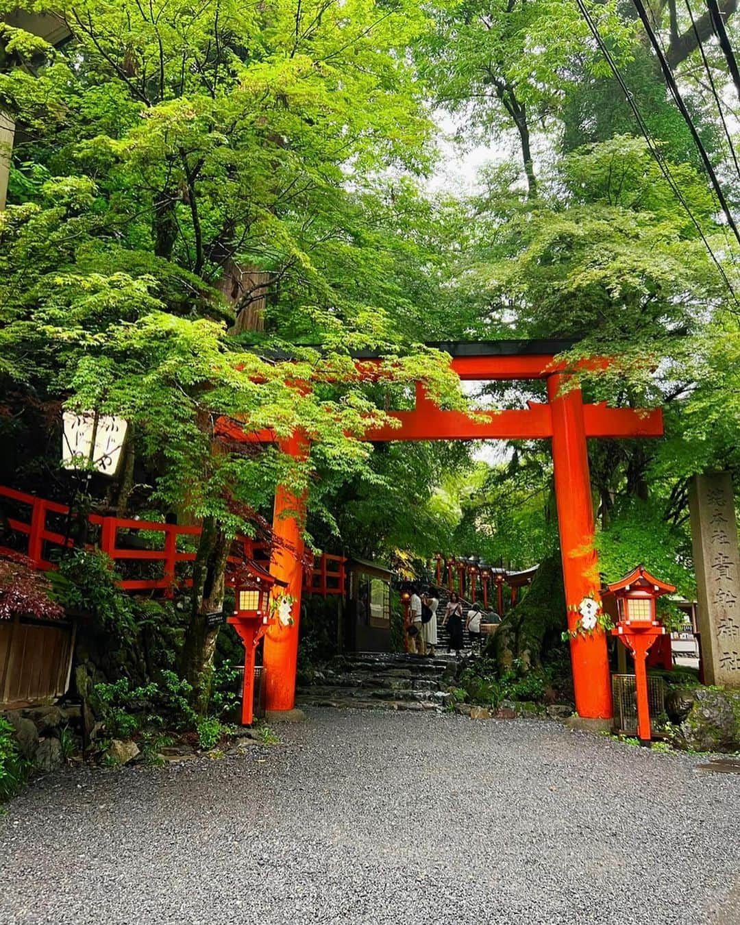 一双麻希 さんのインスタグラム写真 - (一双麻希 Instagram)「京都 #貴船神社  鞍馬寺本殿から1時間ほど山道を歩いて、貴船神社へ。 貴船神社には4,5年前初めて行って、すごく好きだと思ったけど ハイキングして楽しめるコースがあるなんて😌⛰️  やっぱり絵になるなぁ。⛩️ 貴船神社の奥宮は、(4,5枚目) 鳥居をくぐった瞬間、空気が変わるのを感じ 本当に『気』ってあるんだなぁと。。 (きっと行ったことある人はわかるはず👀)  鞍馬の入口▶︎貴船の奥宮までじっくり巡りながら 合計4時間弱歩き、かなり疲れましたが😂 でも心は癒され、パワー吸収できました。✨  #京都 #京都観光 #京都のお寺 #鞍馬寺 #鞍馬山 #貴船 #鞍馬 #京都旅行 #寺巡り #神社巡り #パワースポット #神社好き #京都旅 #旅好き女子 #旅好きな人と繋がりたい #旅好き #国内旅行 #京都散策 #自然が好き #登山初心者 #山ガール #山好き #山好きな人と繋がりたい #kyototemple #japanview #kyoto #kyotojapan #kyototrip #kyototravel」9月12日 20時58分 - isso_maki315