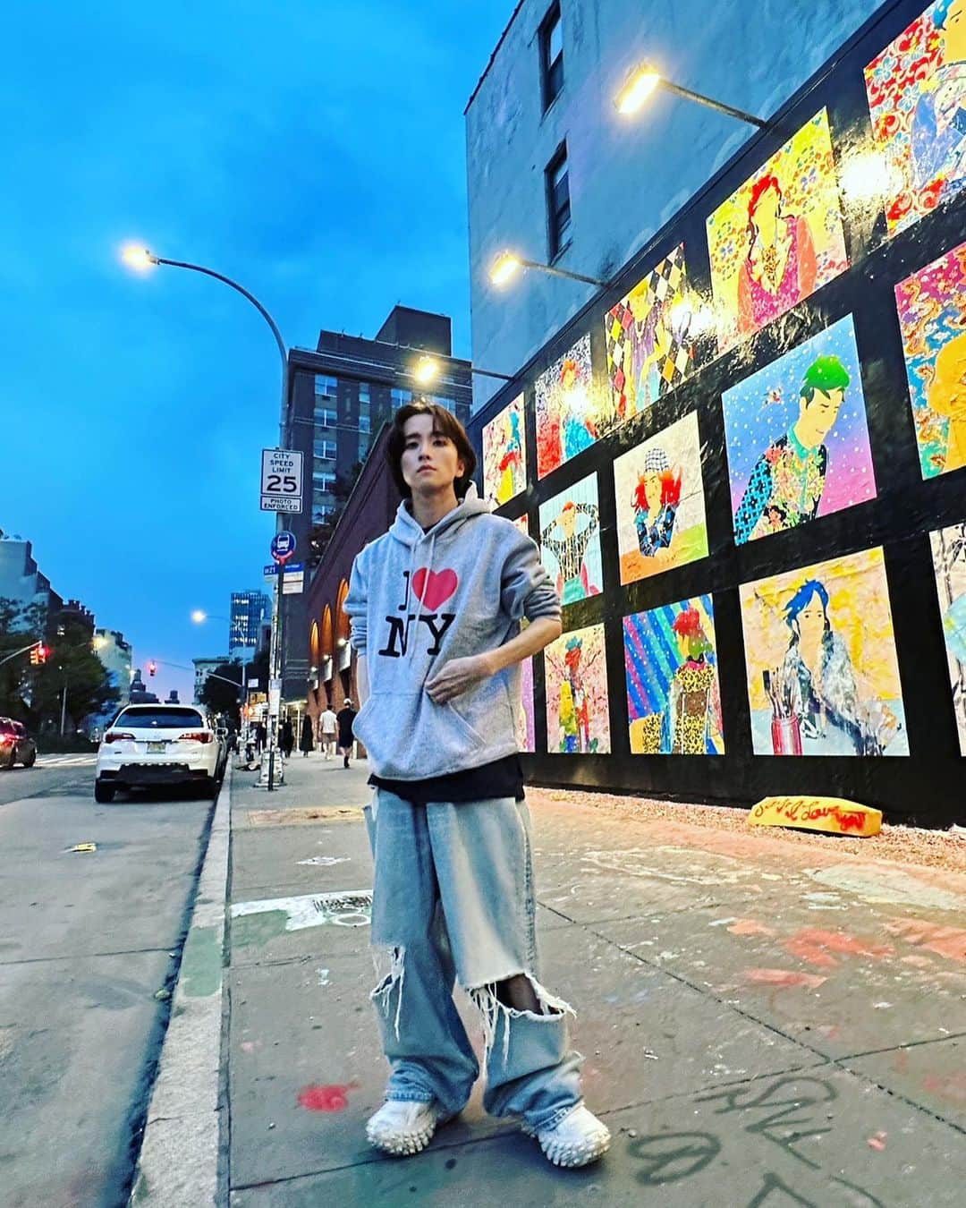 板垣李光人のインスタグラム：「I❤️NY」