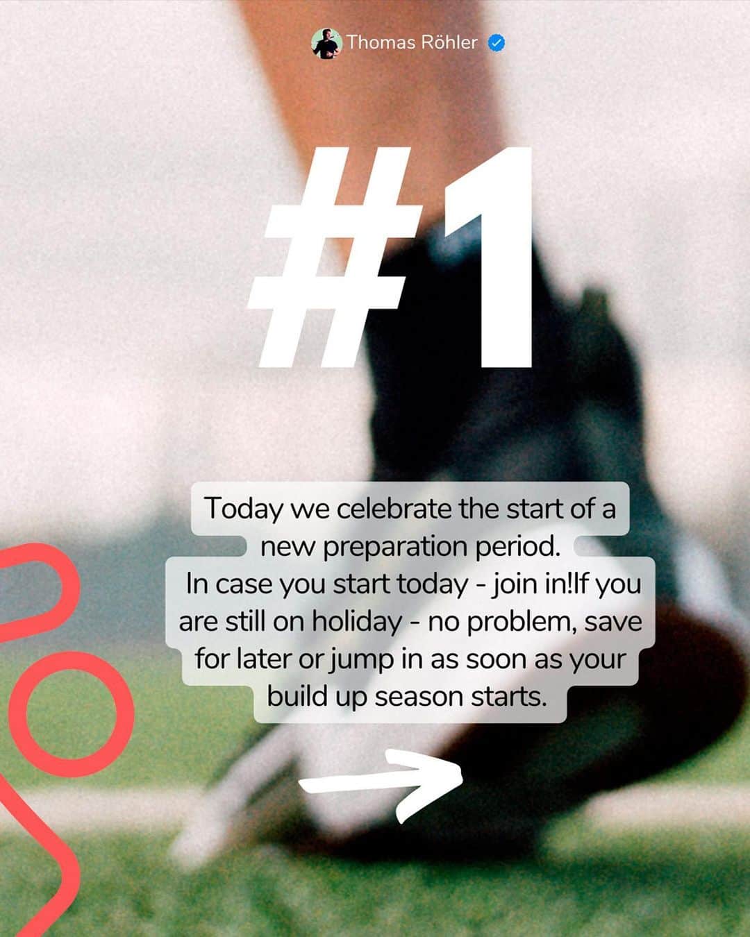 トーマス・レーラーさんのインスタグラム写真 - (トーマス・レーラーInstagram)「Are you ready for preparation season yet? 🔋🔥   #athlete #athletic #workout #coaching #workoutplan #gymtime」9月12日 21時16分 - thomasroehler