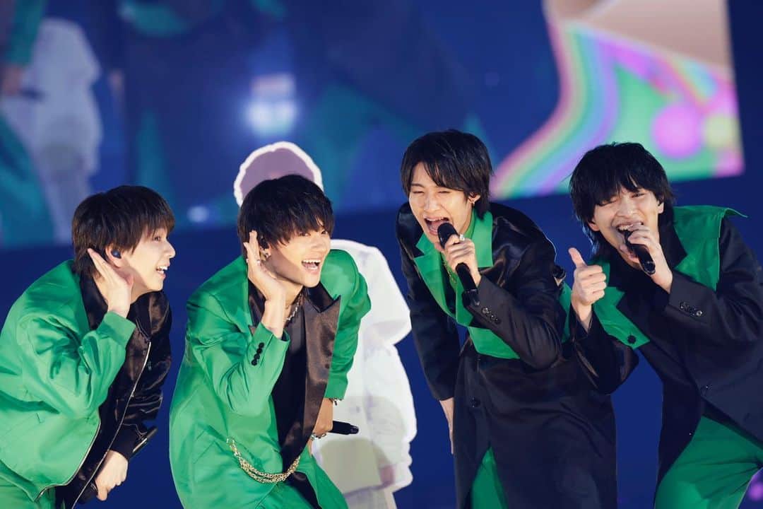 M!LKオフィシャルInstagramのインスタグラム：「EBiDAN THE LIVE 2023🚀  #MILK #EBiDAN #エビライ」