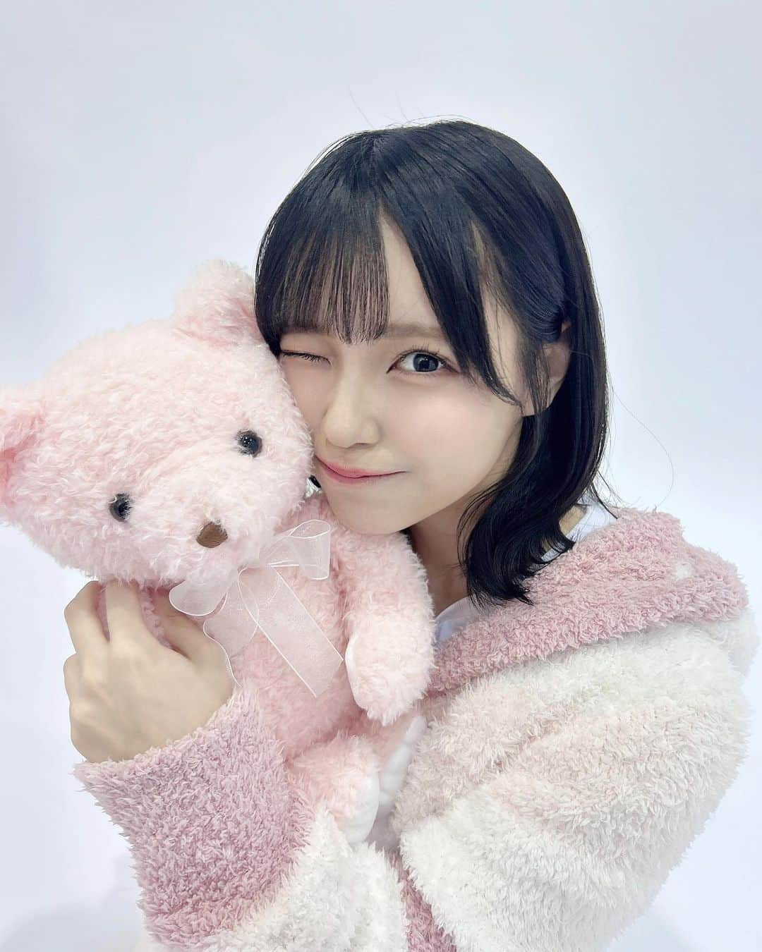 岩田陽菜のインスタグラム：「ぱじゃま🧸💞  最近のグッズほんとかわいいよね~」