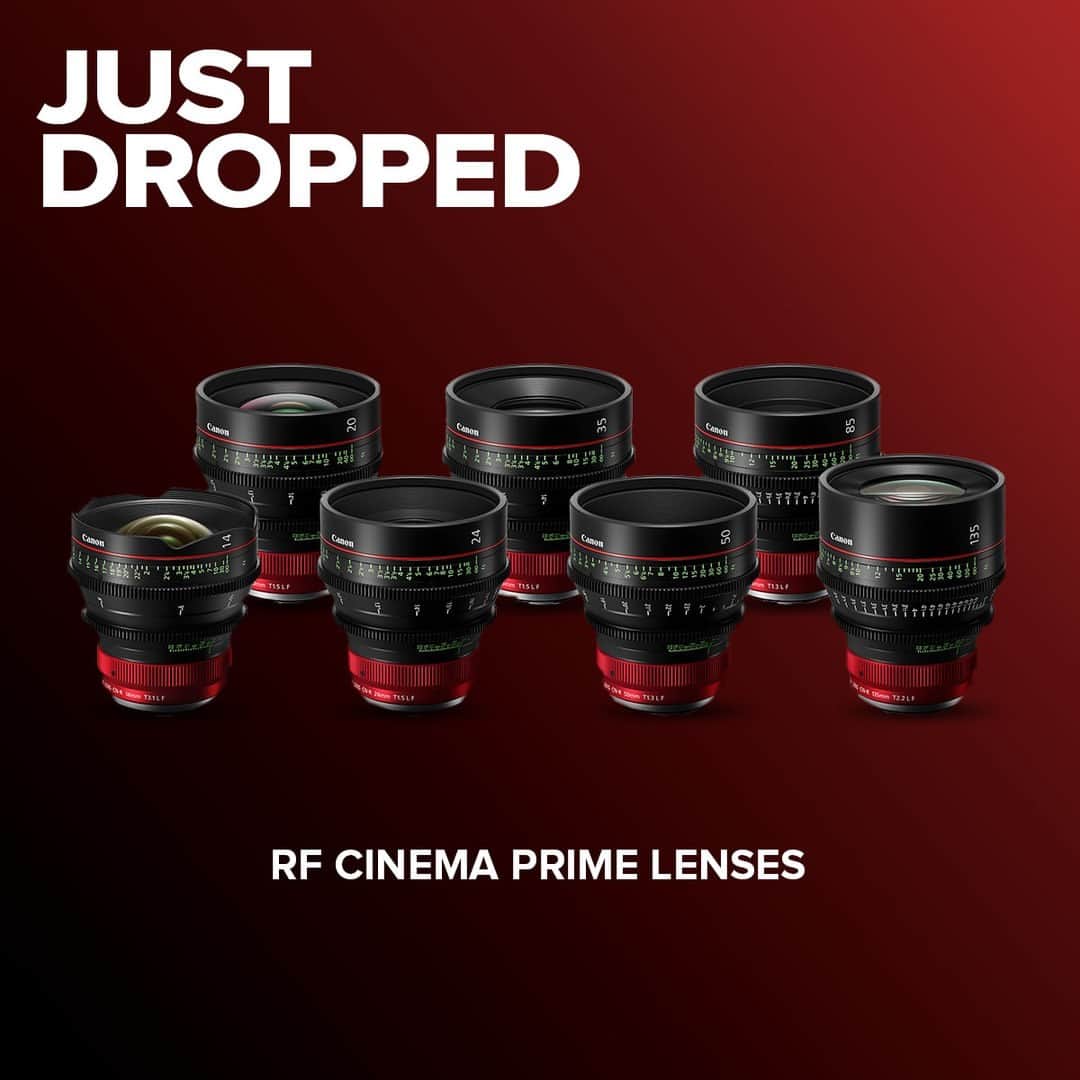 CANON USAさんのインスタグラム写真 - (CANON USAInstagram)「The new RF Cinema Prime Lenses are designed to create crisp images with natural, rich contrast for outstanding optical performance! #cinemalenses #canoncinema   Learn more in the link in our bio!」9月12日 22時15分 - canonusa