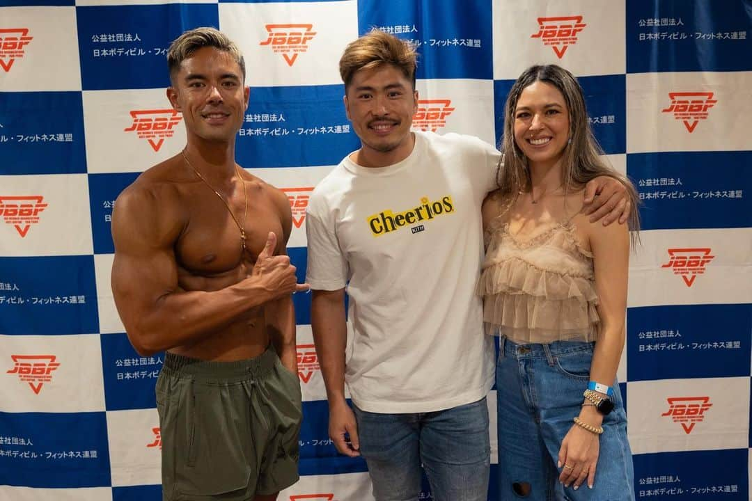 栗原嵩さんのインスタグラム写真 - (栗原嵩Instagram)「We are fitness family. イースンがフィジーク日本7位！ お疲れ様！ 応援で声が潰れました。笑 ベイちゃんも全力で応援してた😆 #jbbf #フィジーク」9月12日 22時15分 - iam_tk_81