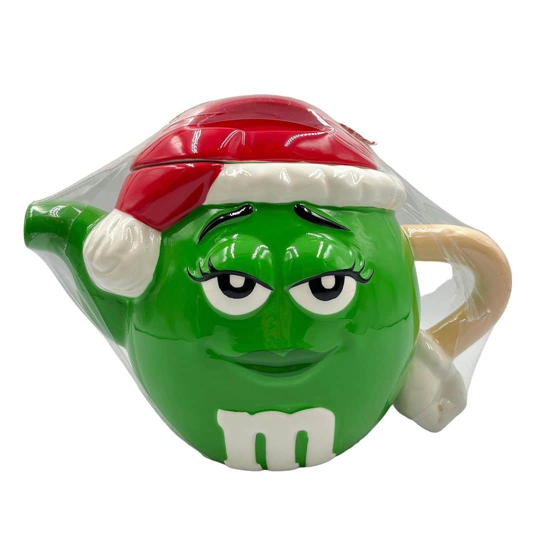 おもちゃやSPIRALのインスタグラム：「Vintage m&m's ceramic tea pot入荷しました！  めちゃくちゃかわいいです☕️」