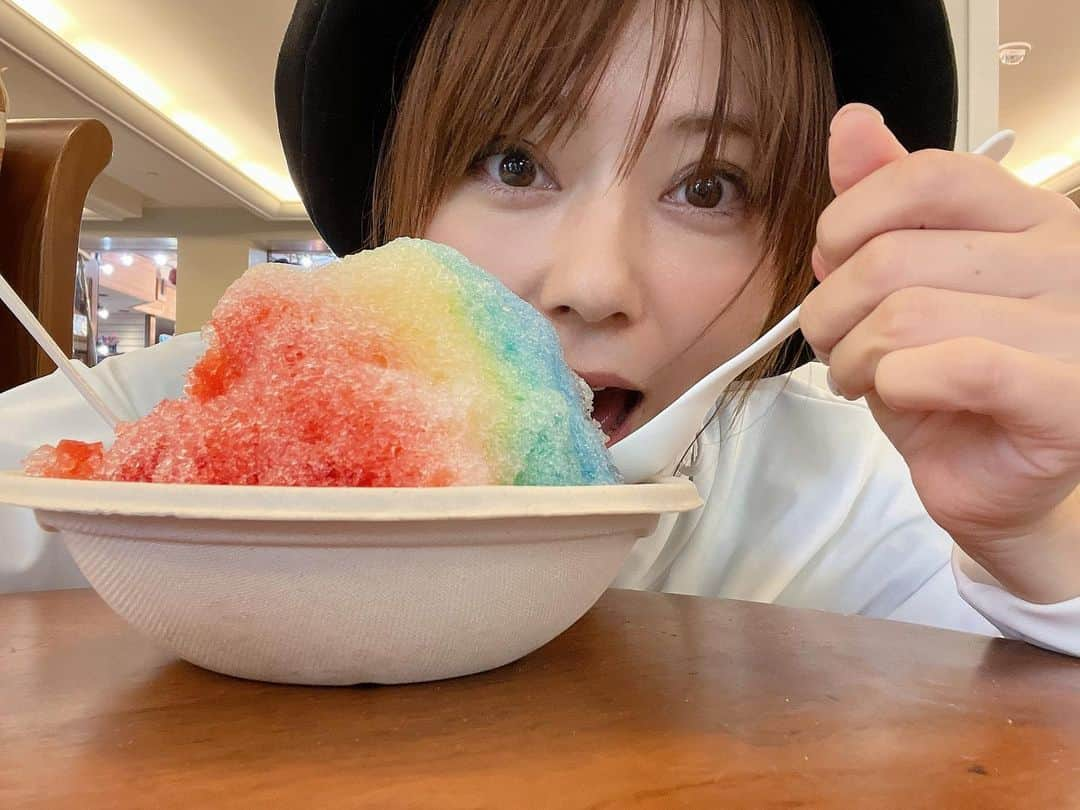 芳賀優里亜のインスタグラム：「🍧」