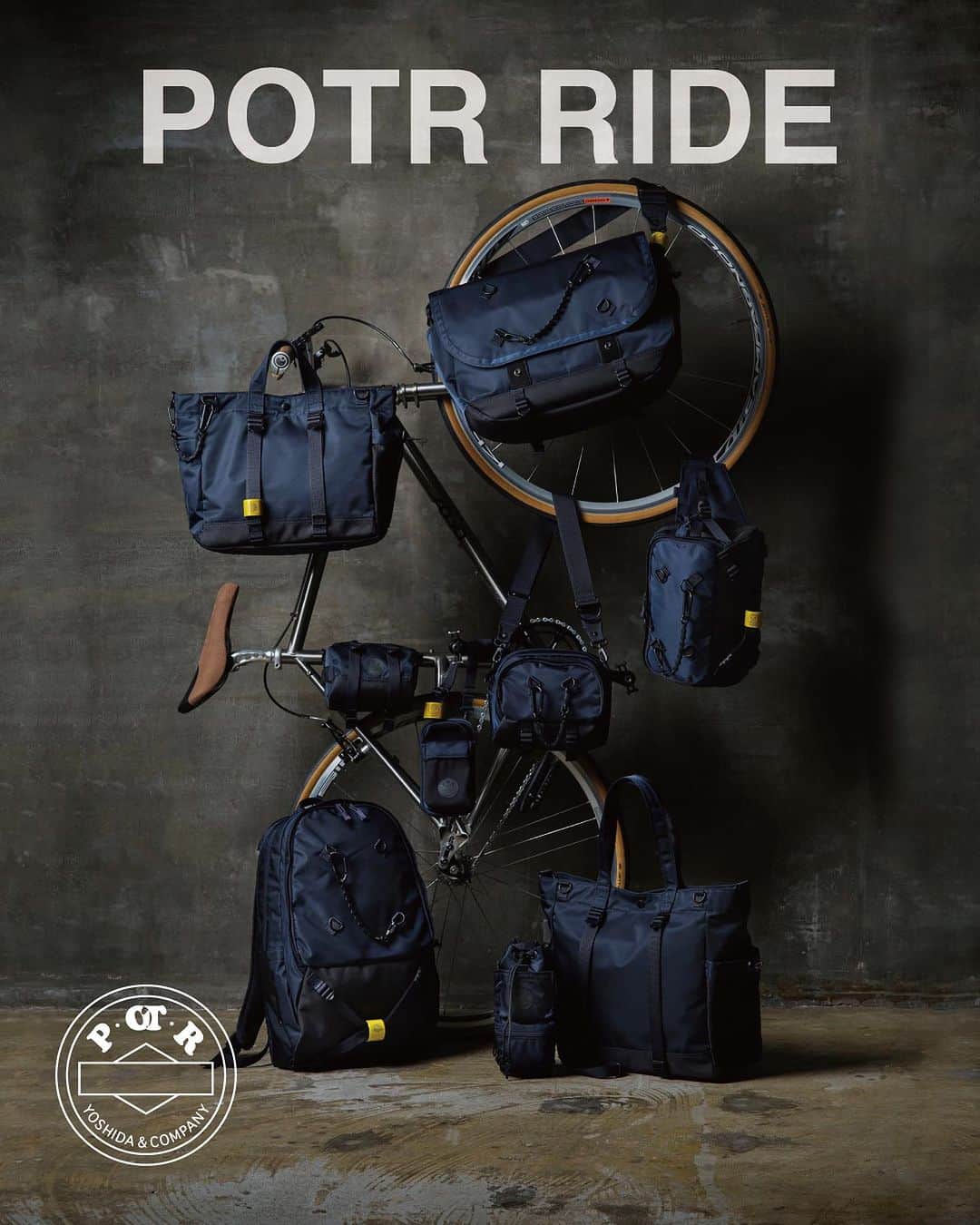 吉田カバン 表参道さんのインスタグラム写真 - (吉田カバン 表参道Instagram)「⁡ 「POTR（ピー・オー・ティー・アール）」ブランド待望の新作「RIDE（ライド）」を発売します。   発売日：2023年9月15日（金）   多様化する生活スタイルの中で、乗り物で移動する際やウォーキング・ランニングでの移動時に安心して荷物を運べるような使い勝手の良さを追求したシリーズです。   ショルダーストラップには特許を取得したオリジナルのCARRYING EQUIPMENT STRAP を採用しており、ワンアクションで滑らかな調節が可能です。 身の回りのものを簡易的に固定して持ち運ぶことができるスリングバインダーなど、移動時に便利なこだわりのディテールを随所に取り入れました。   年齢や性別、趣味・嗜好、居住エリアにとらわれることなく、一人ひとりのライフスタイルに合わせて選んでいただける全9型です。」9月12日 16時51分 - porter_flagship_store