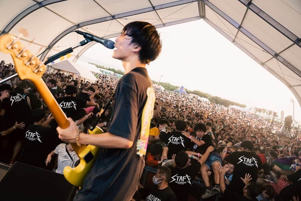 FOMAREさんのインスタグラム写真 - (FOMAREInstagram)「2023.9.9 HEY-SMITH Presents OSAKA HAZIKETEMAZARE FESTIVAL 2023  photo by @RuiHashimoto   #ハジマザ #HEYSMITH  #FOMARE」9月12日 17時24分 - fomare_official