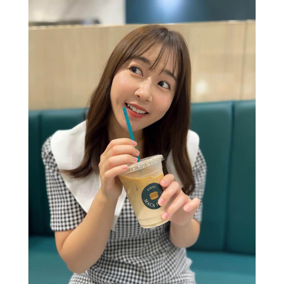 多田愛佳さんのインスタグラム写真 - (多田愛佳Instagram)「お久しぶりの投稿ですみません💦 私は元気でして、大好きならマカロンを食べましたよ💕 こんなの食べてるから痩せられないんだ😆  今回食べたのはピュアバニラとクッキーアンドクリームだったかな🙃美味しかった‼︎  最後変な顔🤣」9月12日 17時58分 - lovetannnnnn