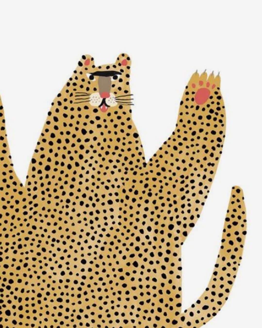 ジャマンピュエッシュのインスタグラム：「The cutest leopard spotted 🐆😎 #jaminpuech #fashioninspo」