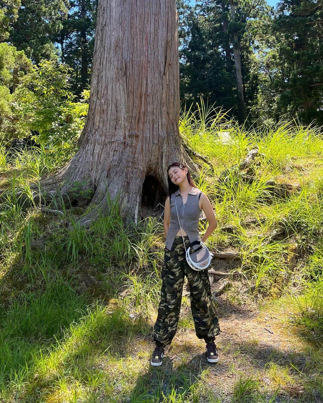 涼海花音さんのインスタグラム写真 - (涼海花音Instagram)「Camouflage 🦎」9月12日 19時08分 - kanon_1228