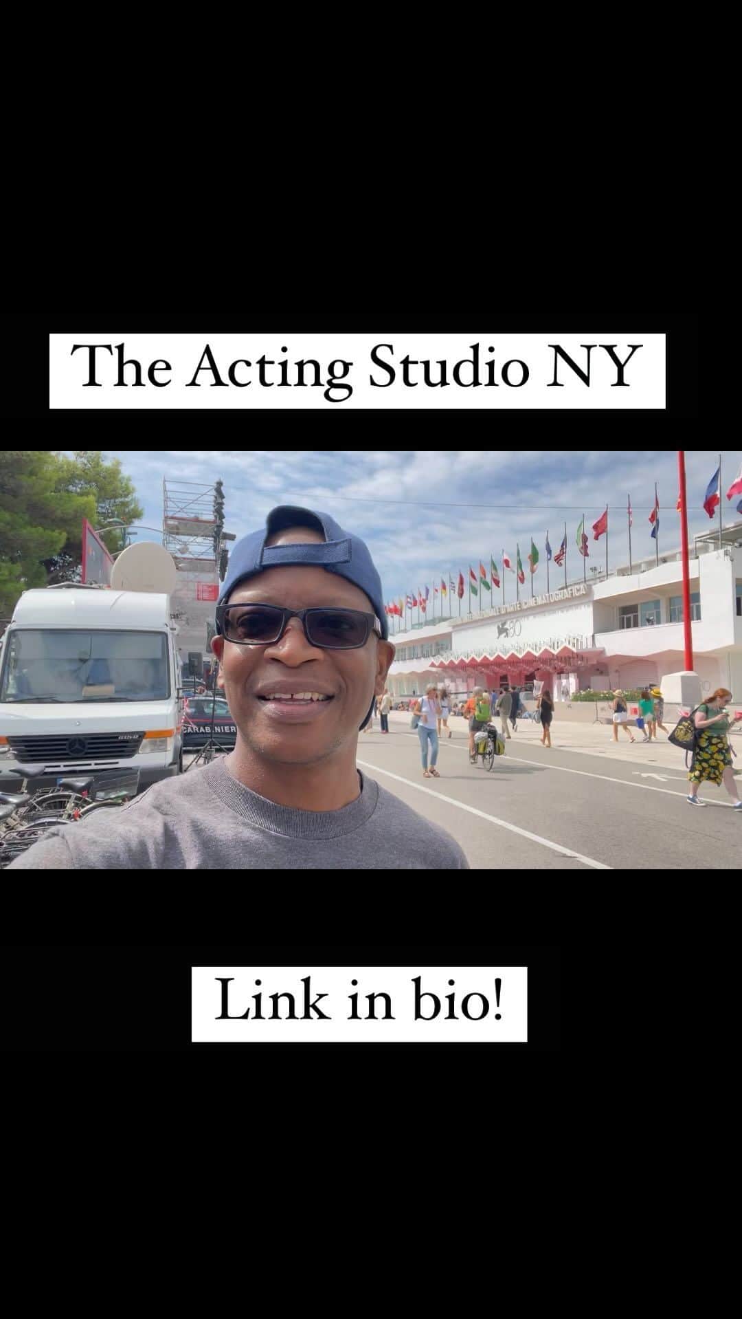 ラリー・ギリアード・Jrのインスタグラム：「I am sooooo looking forward to this! September 23! The Acting Studio NY @theactingstudiony ! Sign up to join in person or on Zoom with the link in my bio!!! I’ll see you in class! Gonna be fun!!! 🎭🎭🎭」