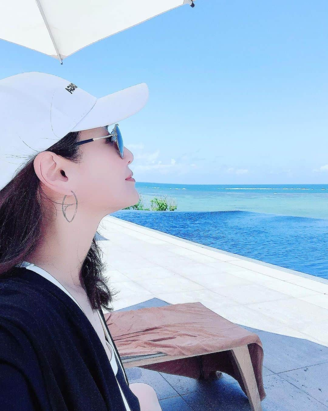 真樹麗子のインスタグラム：「楽しかった夏の思い出🌈✨  #summervacation2023 #忘備録 #自然をいっぱい感じて  #エナジークレンジング #リフレッシュできました ✨ #また頑張る💪」