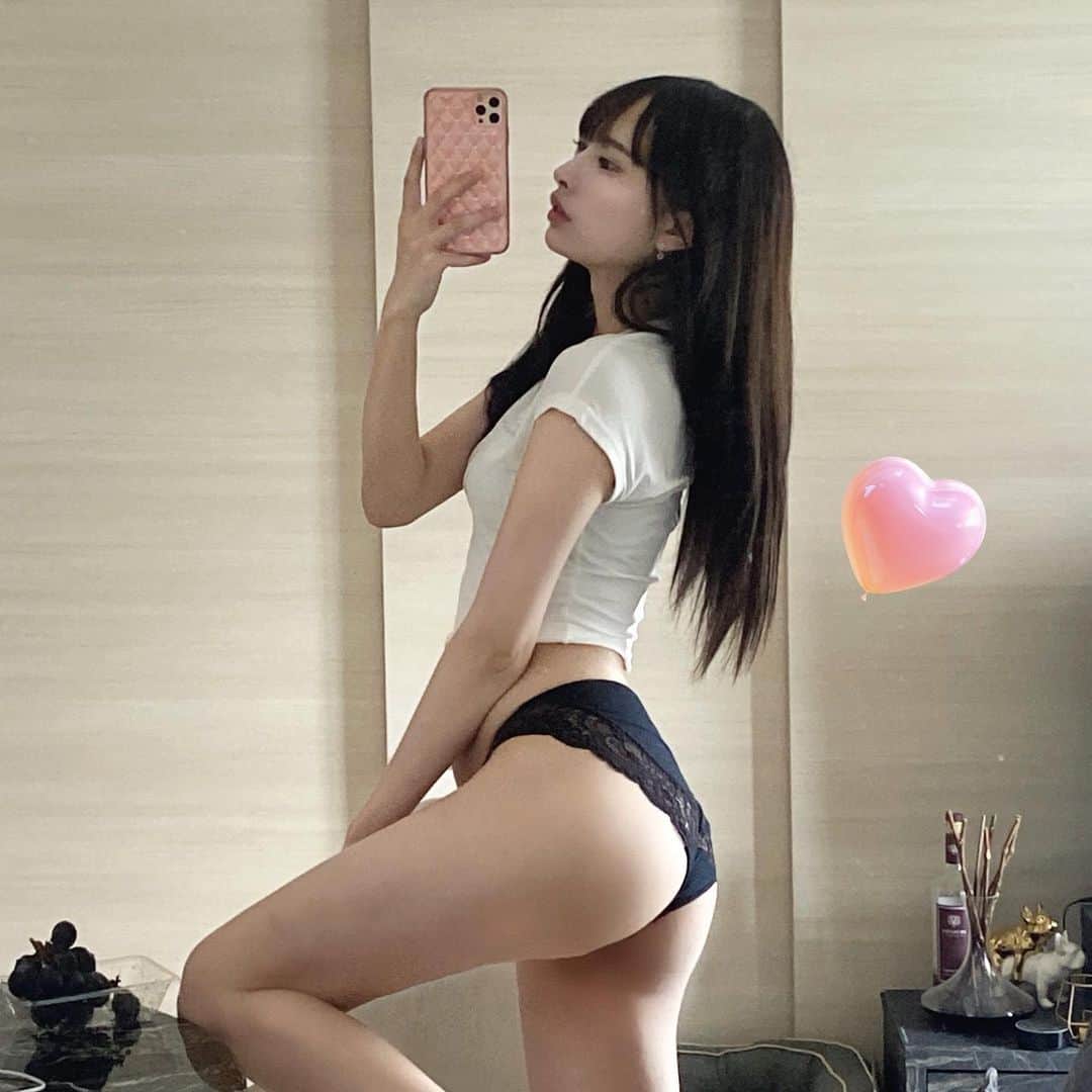 藤川らるむのインスタグラム：「🍑」
