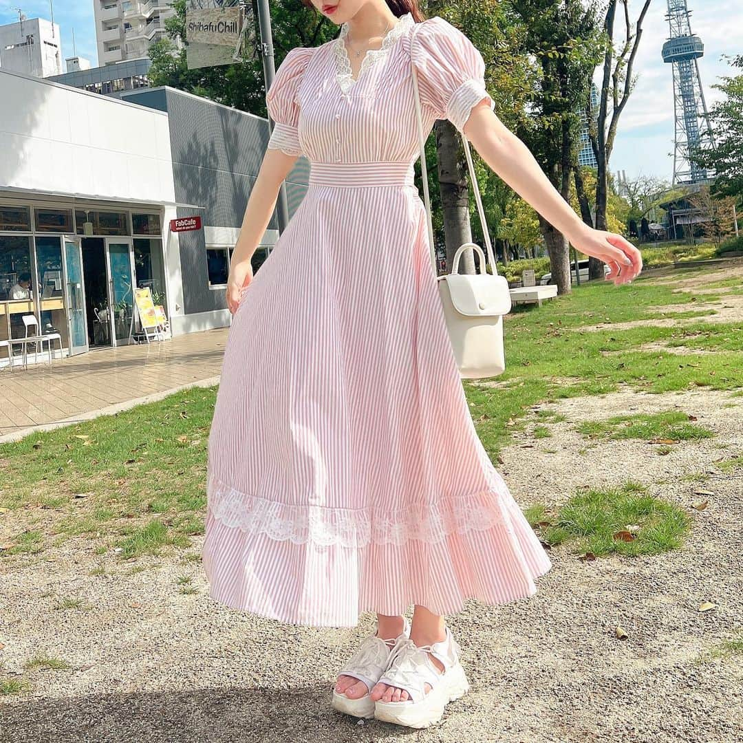 星野麻里愛のインスタグラム：「かわいいonepiece💐  #treatyourself  #トリートユアセルフ」