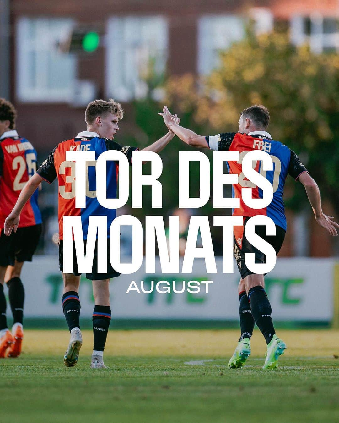 FCバーゼルのインスタグラム：「T⚽️R DES MONATS  1️⃣ @antonkade11  vs FK Tobol 🎯 2️⃣ @arnaucomas  vs GCZ 💪 3️⃣ @andrinhunziker9  vs FC Lausanne-Sport 💥   👉 Schreibe uns deinen Favoriten in die Kommentare  und gewinne ein signiertes Trikot 😍   #FCBasel1893 #AlliZämme」