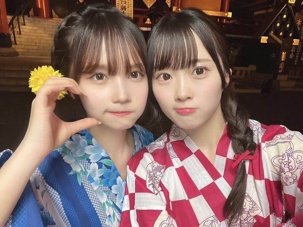 山根涼羽のインスタグラム：「ずーっとなかよし ､ だいすき 🫶🏻」