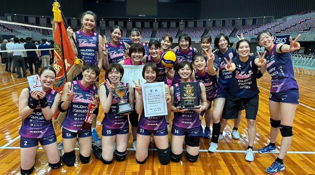 荒谷栞のインスタグラム：「・ 9/2.3に行われた近畿総合大会 皆さんの応援がとても力になり2連覇することができました🙇‍♀️✨ ありがとうございました🥹」