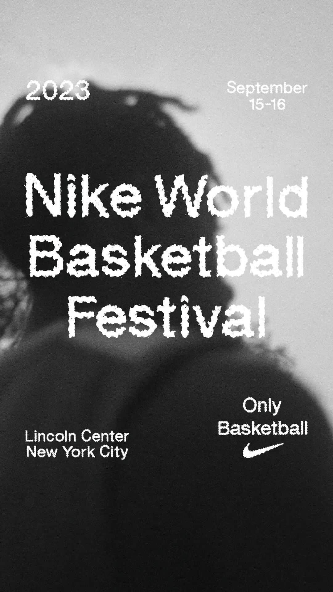 NikeNYCのインスタグラム：「NYC IS ALL ABOUT BRAGGING RIGHTS 😎   Join us this Friday and Saturday at Lincoln Center for the 2023 Nike World Basketball Festival.    The best High School hoopers from around the world are pulling up to our city for a chance to take home the crown.   Link in bio for more details 🗽   Meet us there 🔥 #OnlyBasketball」