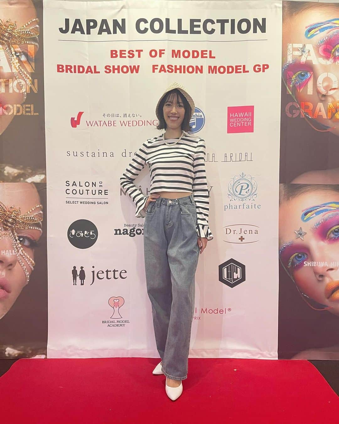 伊藤由佳のインスタグラム：「ジャパンコレクション、無事に終わりました😌 ⁡ ランウェイを歩くという貴重な経験が出来たことに感謝💗 本当に一瞬だったけどとっても楽しかった🥹 ⁡ 今回の出場にあたって、ボディメイクや衣装選びのアドバイス、ウォーキング指導などたくさんの方々に支えて頂きました🤝 ⁡ 舞台裏では嬉しい再会や素敵な出会いもあって、こうして色々な人と出会えるのが楽しくてこういう活動をしているんだなと改めて思いました🌸 ⁡ そしてもう一つ。 ショーが終わってある方のピアノの演奏を聴いている時に、私がこのショーに出たのは自分に自信をつけたかったからなのだとふと気づいて、人知れず涙しました🥹 ⁡ 才能に溢れた人を見るとつい自分と比べてしまって悲しくなるけれど、 自分の価値は自分で認めてあげなきゃね。 (と、頭ではわかっているけど難しい🥹) ⁡ 関わってくださった皆さま、ありがとうございました🤍🩷 ⁡ #ジャパンコレクション #ランウェイ #ファッションショー」