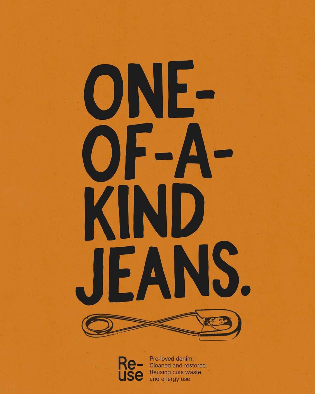 ヌーディージーンズのインスタグラム：「Our Reuse Jeans aren’t just a win for the planet - it’s also your shortcut to one-of-a-kind pieces. Find them at your local Nudie Jeans Repair Shop!!  #NudieJeans #CreateTomorrowsVintage」