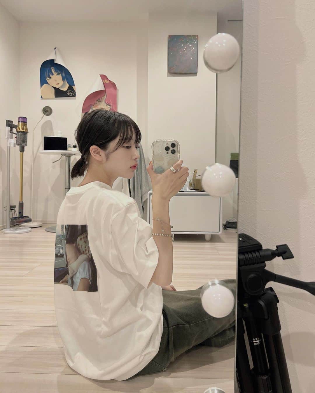 なえなの（サブ）のインスタグラム：「背中にもなえなの」