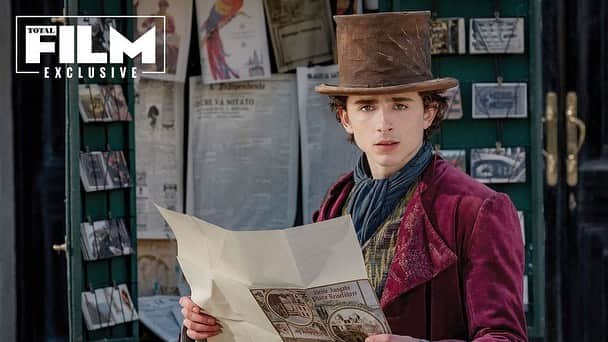 Warner Bros. Picturesのインスタグラム：「Repost from @totalfilm: Here's an exclusive look at Wonka featuring the one and only Timothée Chalamet as the magical chocolatier The upcoming origin story features as the cover of our new issue! For more on the film and the new issue, which hits shelves on Thursday 14th September, hit the link in our bio. #wonka #roalddahl #timotheechalamet #wonkamovie #wonkafilm #willywonka #charlieandthechocolatefactor」