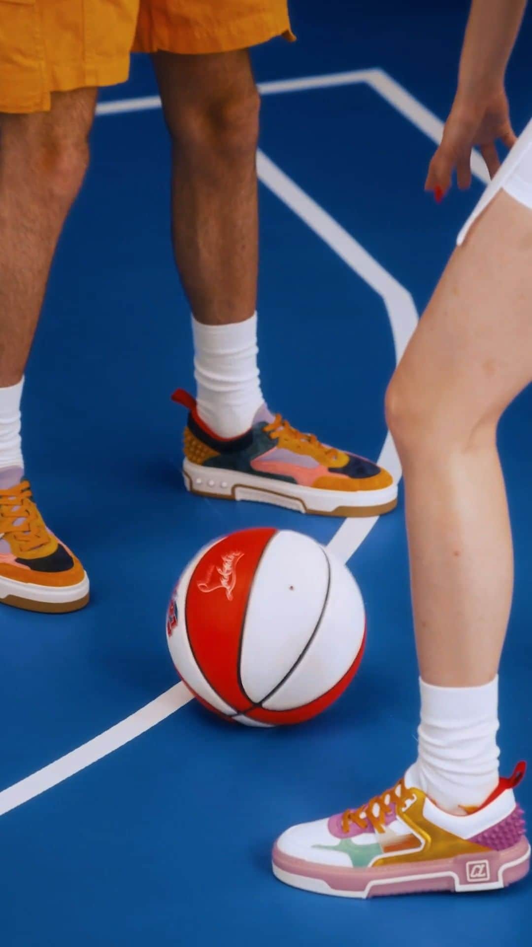 クリスチャンルブタンのインスタグラム：「Got what it takes? Prove it with the Astroloubi sneaker. Now available in store and online.  Video by @DefinitelyExtra #ChristianLouboutin」