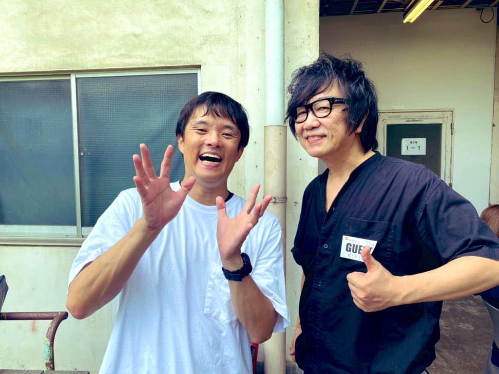 鮫島一六三のインスタグラム：「高取ヒデアキさんと なんやかんやしてまして アレがアレしたら ご報告します！^_^  あー、嬉しかった！！^_^  ありがとうございました！」