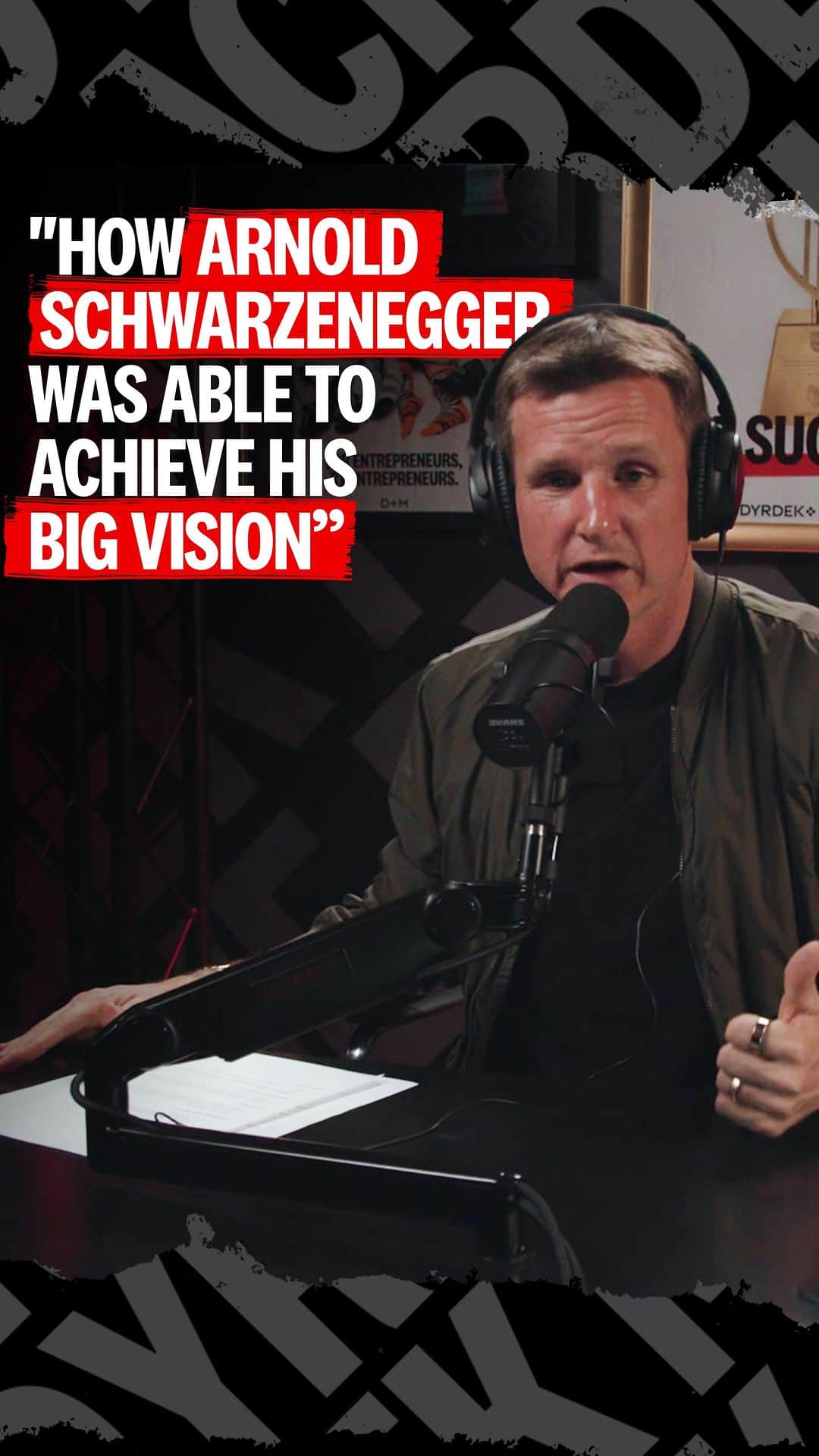 ロブ・ディアデックのインスタグラム：「@schwarzenegger’s ability to achieve his vision is second to none.   #BuildWithRob Episode 113 out NOW」