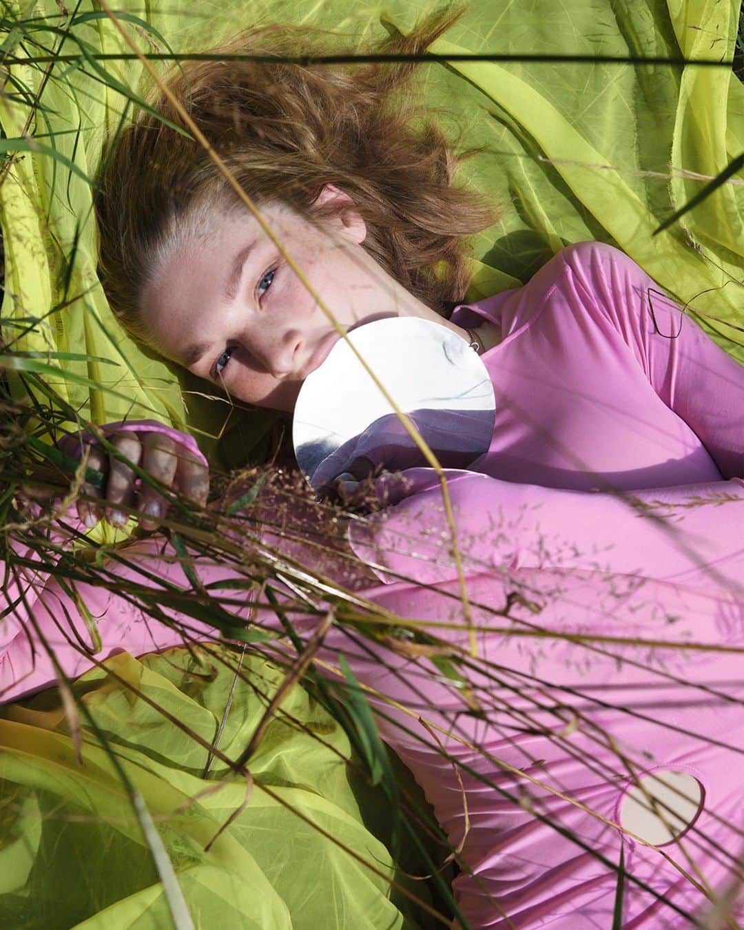 AnOther Magazineのインスタグラム：「“I didn’t used to have many friends,” Hunter Schafer tells Viviane Sassen. “It was hard making friends, and I was content that way. I think maybe that’s why visual arts worked better for me in the past, because it’s so solitary and I loved that, that was my comfort zone.”⁠ ⁠ Hunter Schafer has been a fan of artist Viviane Sassen since she was enrolled in high school, when her friend @tylersphotos introduced Schafer to the Dutch artist’s work. In the new issue of AnOther Magazine, the 24-year-old actress finds a wide-roving accomplice in Viviane Sassen, whose landmark 30-year retrospective is to open in Paris this October.⁠ ⁠ Read the full conversation at the link in bio 📲⁠ ⁠ This project was realised before the SAG-AFTRA strike. ⁠ ⁠ Photography by @vivianesassenstudio ⁠ Styling by @katieshillingford ⁠ @hunterschafer in conversation with Viviane Sassen, introduced by #HannahLack⁠ Editor-in-chief @susannahfrankel ⁠ Art direction by @sarahjaynetodd_ ⁠ Hair and make-up by @irena.ruben⁠ Casting by @gkldprojects⁠ Set design by #PeterBaum⁠ Production by @zoe__tomlinson and @broodlosekunst⁠ ⁠ AnOther Magazine Autumn/Winter 2023 is on sale worldwide from Thursday, 14 September⁠ ⁠ #AnOtherMagazineAW23 #HunterSchafer #Cult」