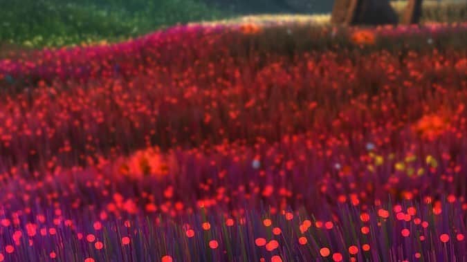 スミソニアン博物館のインスタグラム：「Which world will you immerse yourself in this National Video Game Day?   “Flower” was developed for the PlayStation and released in 2009. This artistic game takes players on a flower petals journey on the breeze, where the scenery blossoms and music harmonizes. As players progress through the game, the world becomes more colorful and vibrant.   In 2012, @americanart’s “The Art of Video Games,” explored the then 40-year evolution of video games as an artistic medium. The public was invited to select the video games included in the exhibition, resulting in 3.7 million votes by 119,000 people.   Other video games featured in this exhibition were “The Legend of Zelda: A Link to the Past,” “Fallout,” and “Super Mario 64.”   🎮 : Jenova Chen, Kellee Santiago, "Flower," 2007, video game for SONY PS3, color, sound」