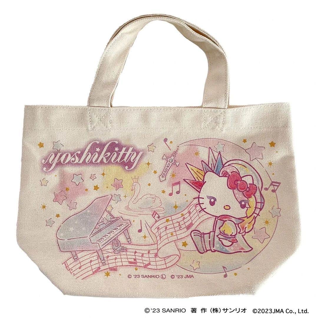 Yoshikittyのインスタグラム：「yoshikitty Pastel Moon Lunch Tote Bag ⭐ランチトートバッグ・パステルムーン ⭐  YOSHIKIさんお気に入りのパステルムーンデザインからランチトートバッグが発売☆  詳しくはコチラ https://asunaro.shop-pro.jp/?pid=173585177  @YoshikiOfficial  #yoshikitty #yoshiki #xjapan #hellokitty #sanrio」