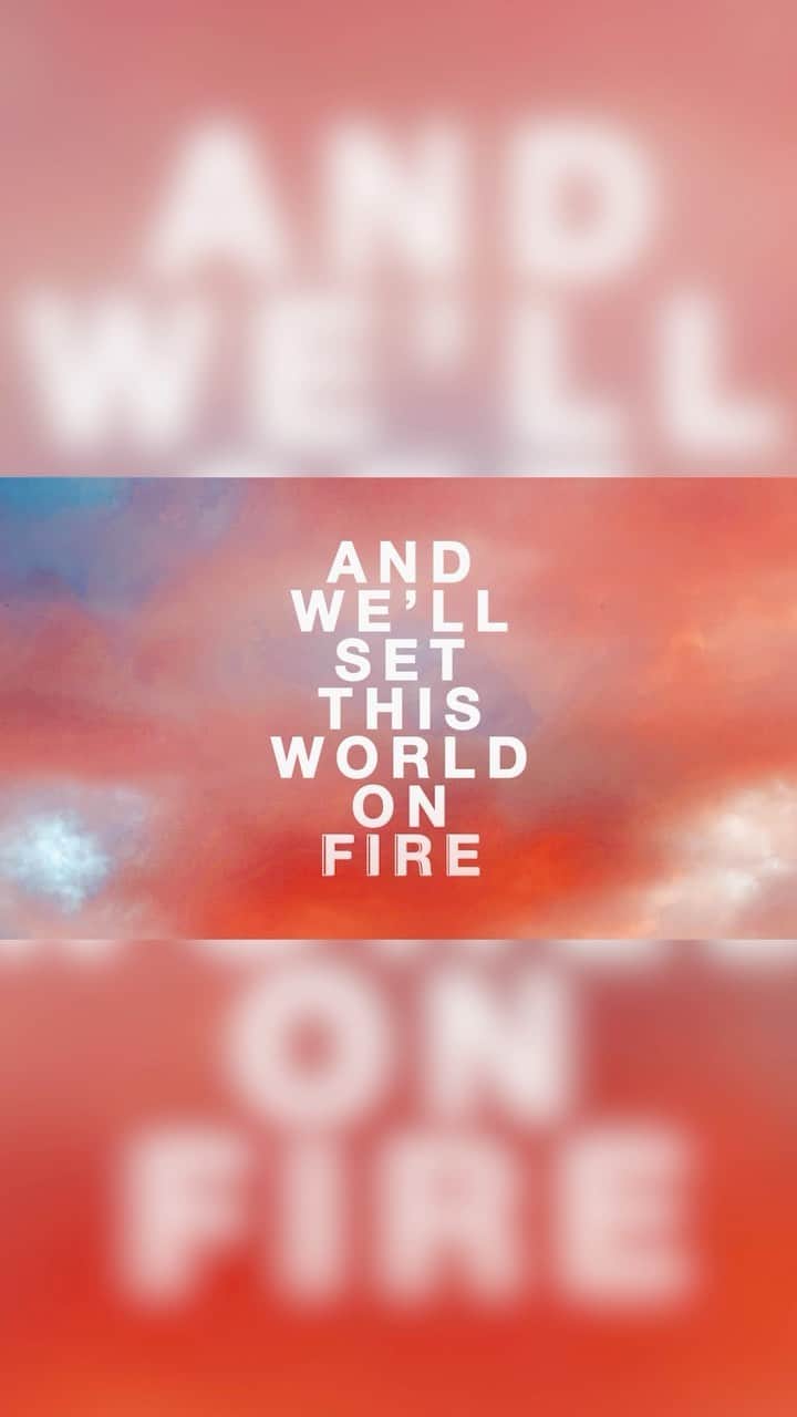 ジャレッド・レトのインスタグラム：「NEW SINGLE JUST DROPPED!!!! World on Fire 🔥 hope you love it as much as we do 🙏🏼🌅  Album drops in just 3 DAYS!!!!!!!!!」