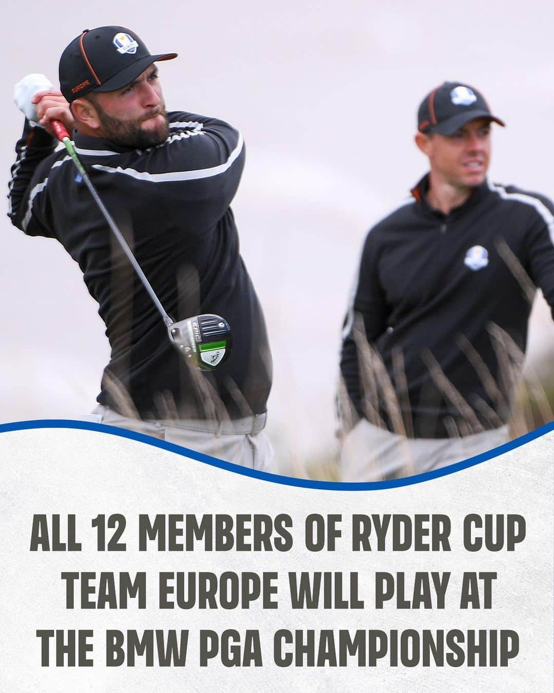 チョン・インジさんのインスタグラム写真 - (チョン・インジInstagram)「@RyderCupEurope full squad tune-up at this week's @bmwpga. 🇪🇺🫡  @brentleyromine has more via link in bio.  🎥 @dpworldtour」9月13日 1時36分 - golfchannel