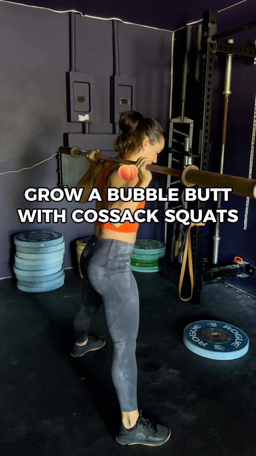 Camille Leblanc-Bazinetのインスタグラム：「I love programming Cossack squat as they are a single leg variation of a squat that really focus on the glute medius muscles. This is the one that gives you a bubble butt 😉   It’s important to include unilateral movements in any training program to increase strength while developing balanced musculature.  Two of the best ways to make a muscle grow is both by loading it and stretching it, so a very wide range of motion movement like this one will give you get the best of both worlds!  Not only are you gaining strength, you are increasing mobility, flexibility and balance.  Check out my program for more 🔥ferocefitness.com」
