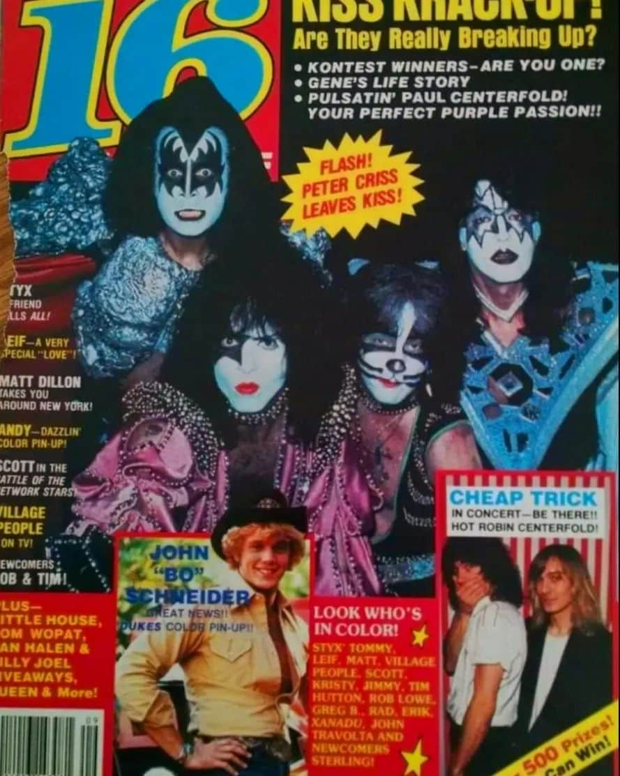 KISSさんのインスタグラム写真 - (KISSInstagram)「September #KISS Magazine Covers #KISS50  Rock Scene Magazine - USA - 1975 Bravo Magazine - Germany - 1979  16 Magazine - USA - 1980 Batteur Magazine - France - 2019  Any of these in your collection, #KISSARMY!」9月13日 2時16分 - kissonline