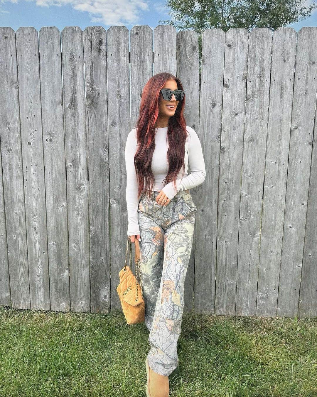 のインスタグラム：「making camo happen this fall 🍂」