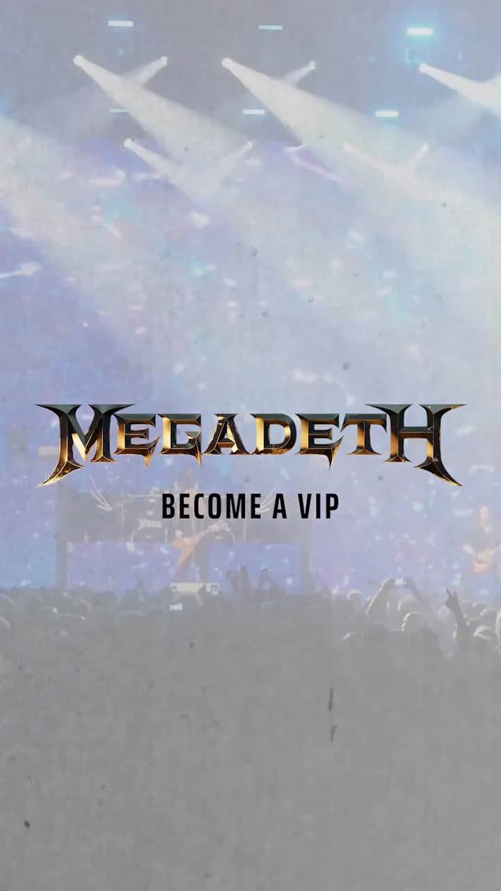 Megadethのインスタグラム：「Do you want early access to venues, live Q&A sessions with Megadeth, Meet & Greets with Dave Mustaine, stage played guitars, and other perks? We’ve got limited VIP packages available at each show that give you a very special experience with the band! Click the link in our bio to get yours while they last! #megadeth #heavymetal」