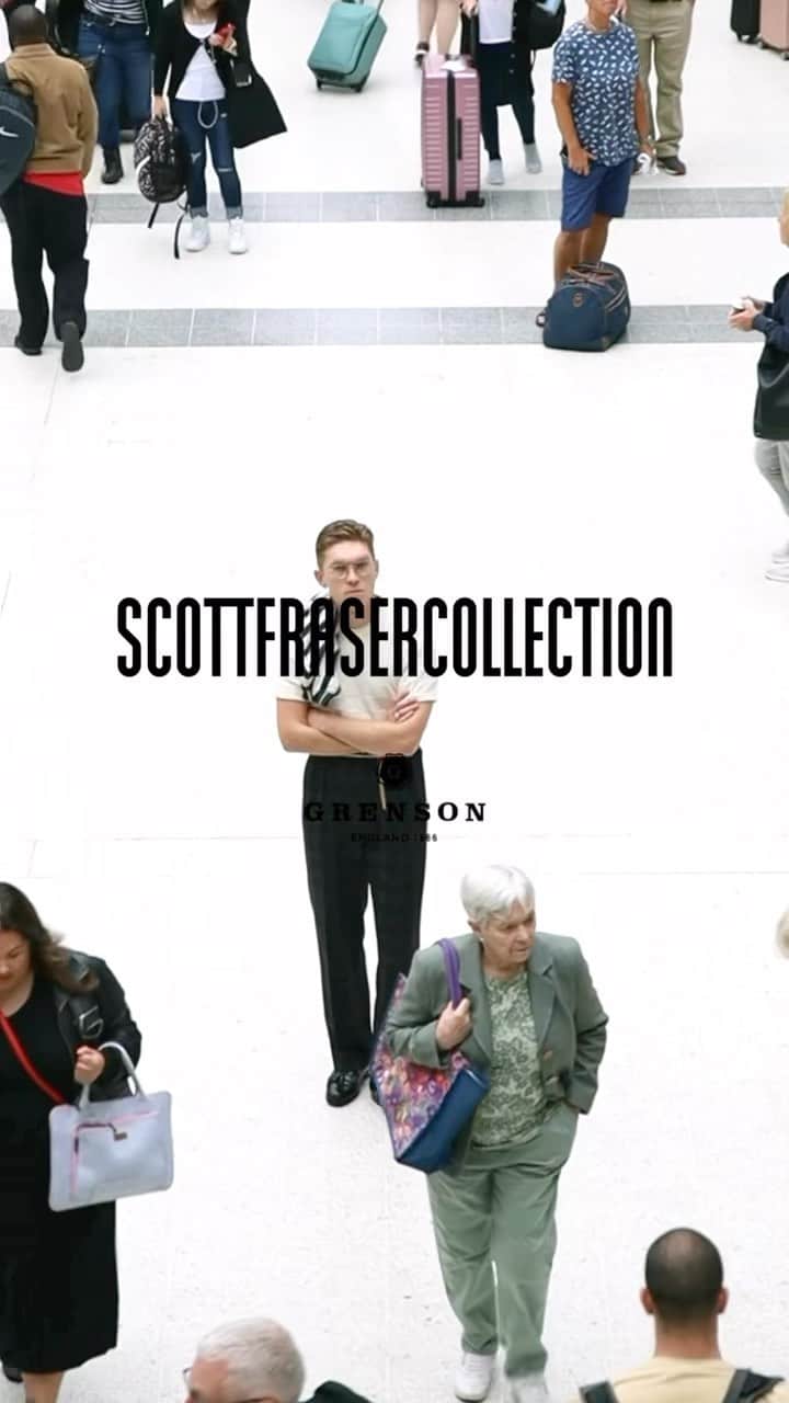 グレンソンのインスタグラム：「Keep your eyes peeled for the limited @scottfrasercollection X Grenson collection launching on Thursday…  🎥 @arvb_visuals  #collab #sfc #grenson #grensonshoes #loafers」