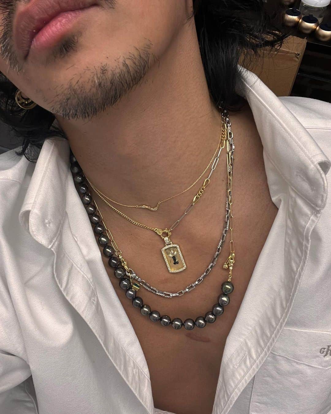 稲木ジョージのインスタグラム：「Layers, layers, layers!」