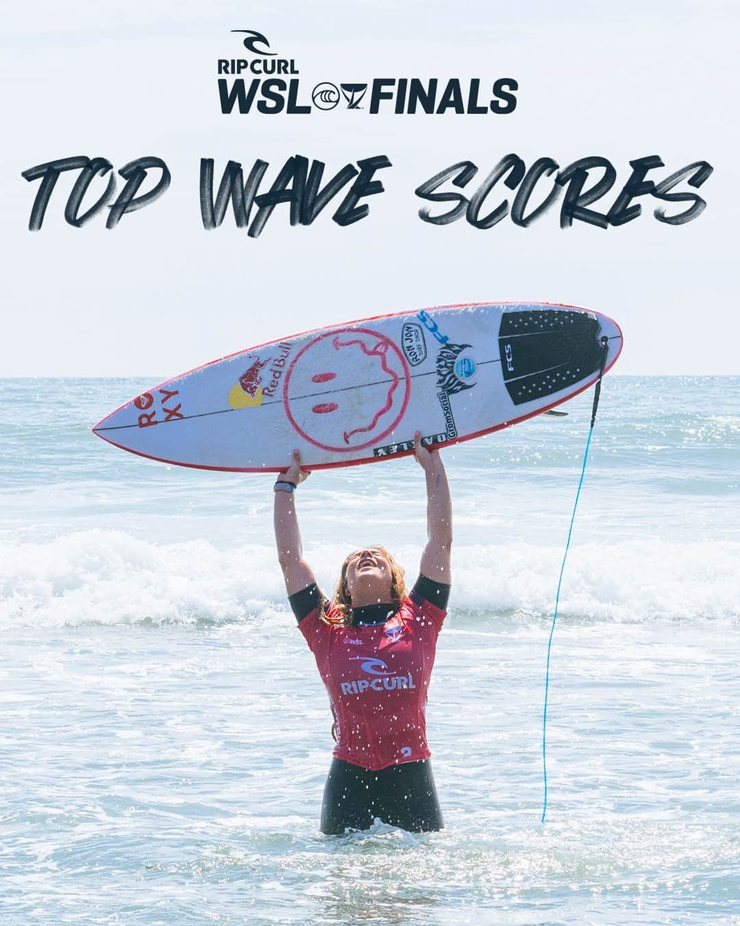 世界プロサーフィン連盟（WSL）のインスタグラム：「What a day! Take a look at the top waves from the #RipCurlWSLFinals 🏆⁣ ⁣ Replay the entire day now on worldsurfleague.com.⁣ @ripcurl」