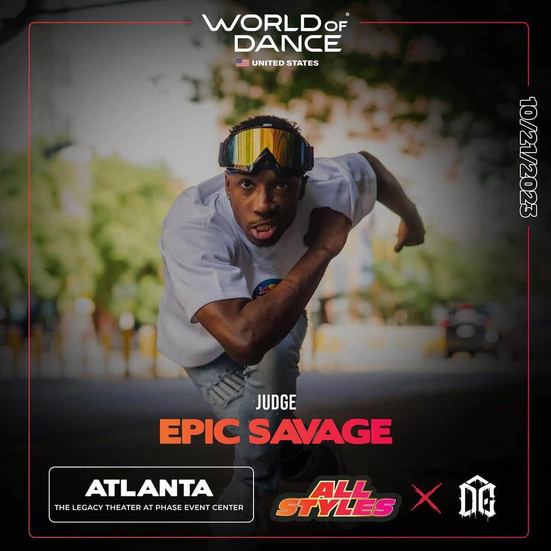 World of Danceさんのインスタグラム写真 - (World of DanceInstagram)「All styles is coming to Atlanta on October 21🚨 Hosted by BBOP and DJ Alphatrion.  Meet our judges: Donsoup, Epic Savage, and Hermiz!   Buy your tickets now https://wod.ticketspice.com/2023-atlanta-ticketing (link in BIO) 🎟️   #worldofdance #wodatl23」9月13日 4時31分 - worldofdance