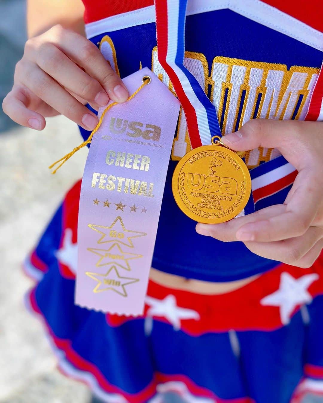 ochikeronのインスタグラム：「You Go Girl🥇  #goldmedal #金メダル #usaチアフェス2023 #チアフェス #cheer #チアダンス #cheerdance」