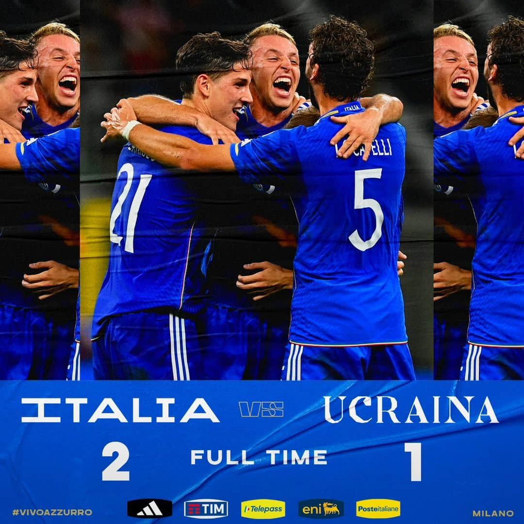 サッカーイタリア代表のインスタグラム