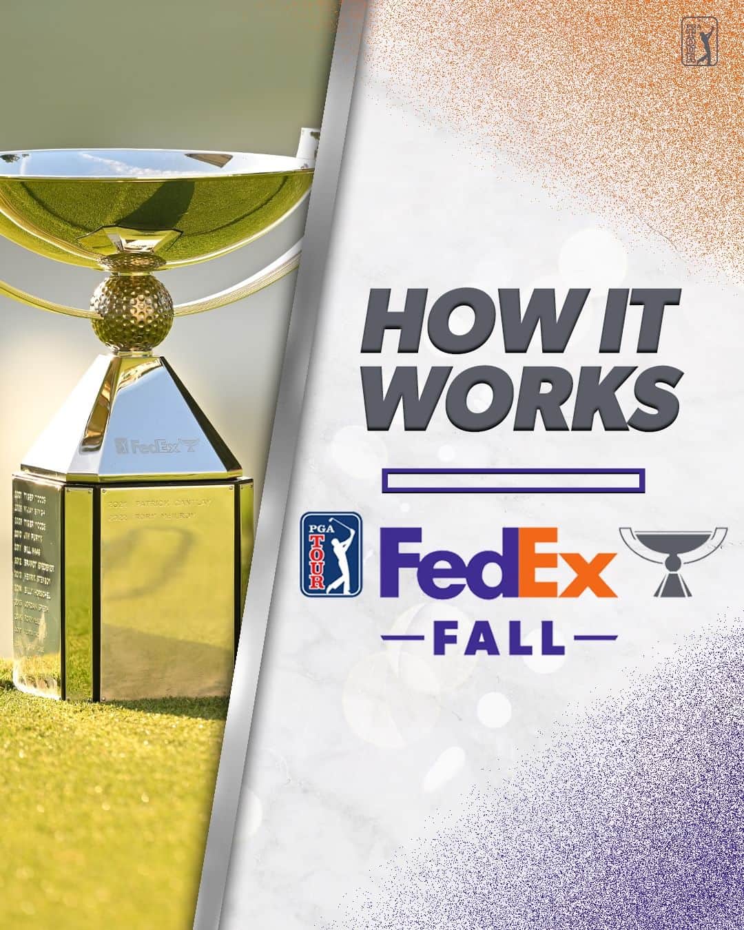 PGA TOURのインスタグラム：「The FedExCup Fall kicks off this week in Napa ⛳️ Breaking down the reimagined fall slate on TOUR ➡️」