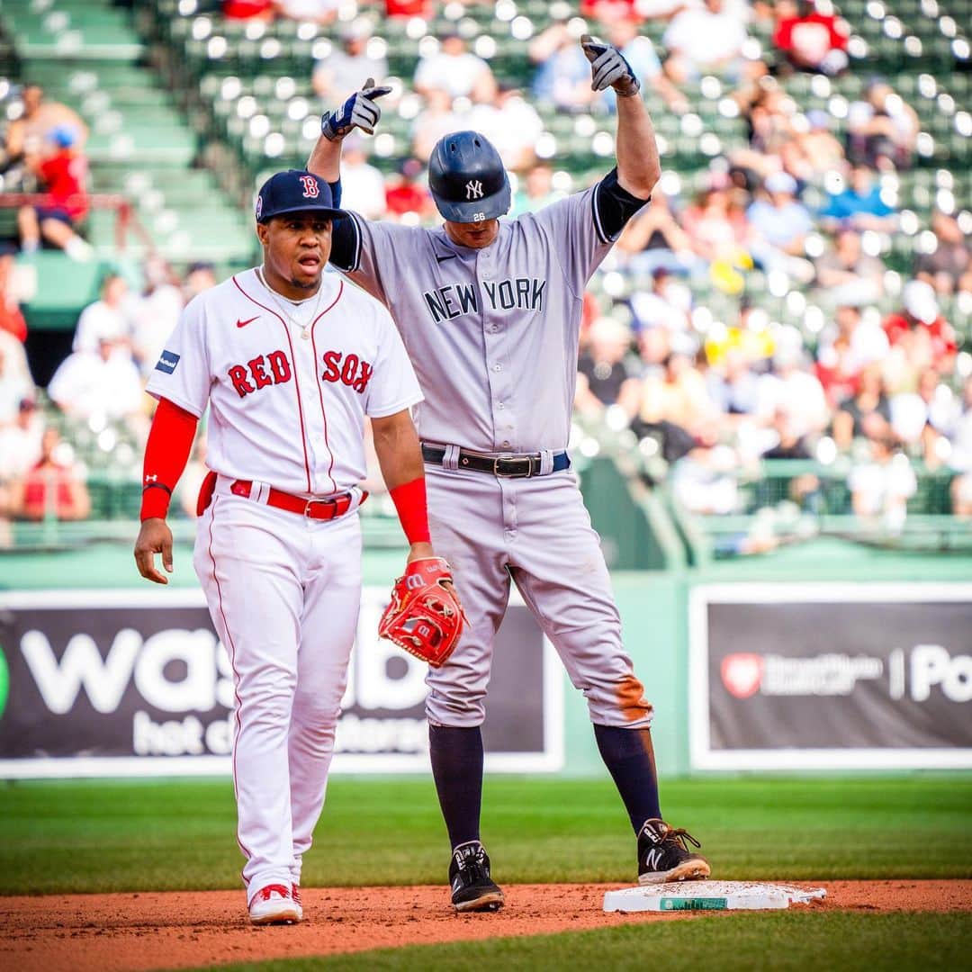 ニューヨーク・ヤンキースさんのインスタグラム写真 - (ニューヨーク・ヤンキースInstagram)「Game 1 Won ✅」9月13日 6時06分 - yankees
